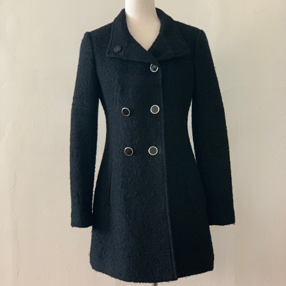 Jessica Simpson wool-blend classic coat